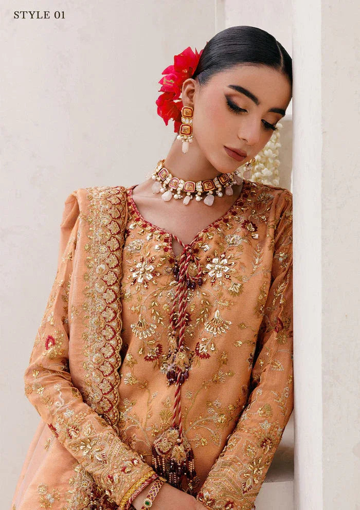 Aik Atelier | Wedding Festive 25 | WEDDING FESTIVE â'25 VOL. 2 - LOOK 02 - Aqsa Fabrics