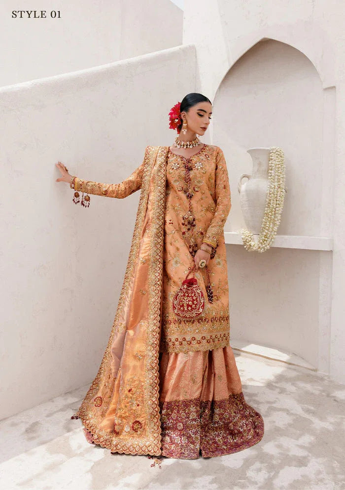 Aik Atelier | Wedding Festive 25 | WEDDING FESTIVE â'25 VOL. 2 - LOOK 02 - Aqsa Fabrics