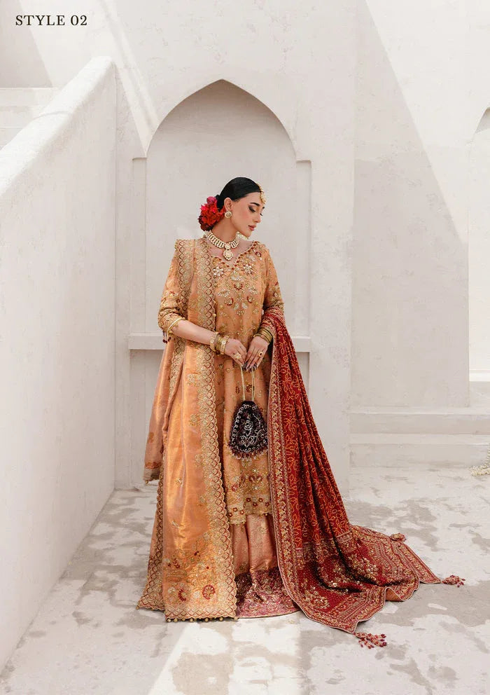 Aik Atelier | Wedding Festive 25 | WEDDING FESTIVE â'25 VOL. 2 - LOOK 02 - Aqsa Fabrics