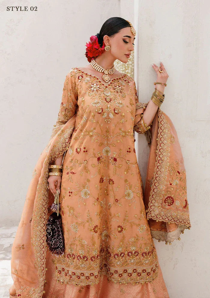 Aik Atelier | Wedding Festive 25 | WEDDING FESTIVE â'25 VOL. 2 - LOOK 02 - Aqsa Fabrics