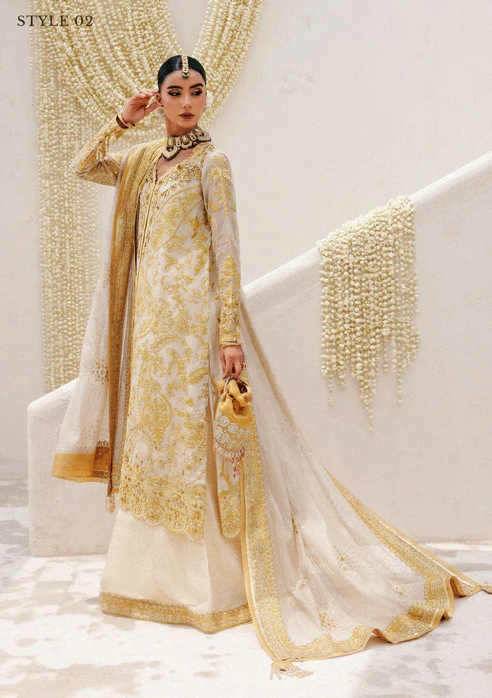 Aik Atelier | Wedding Festive 25 | WEDDING FESTIVE â'25 VOL. 2 - LOOK 03 - Aqsa Fabrics