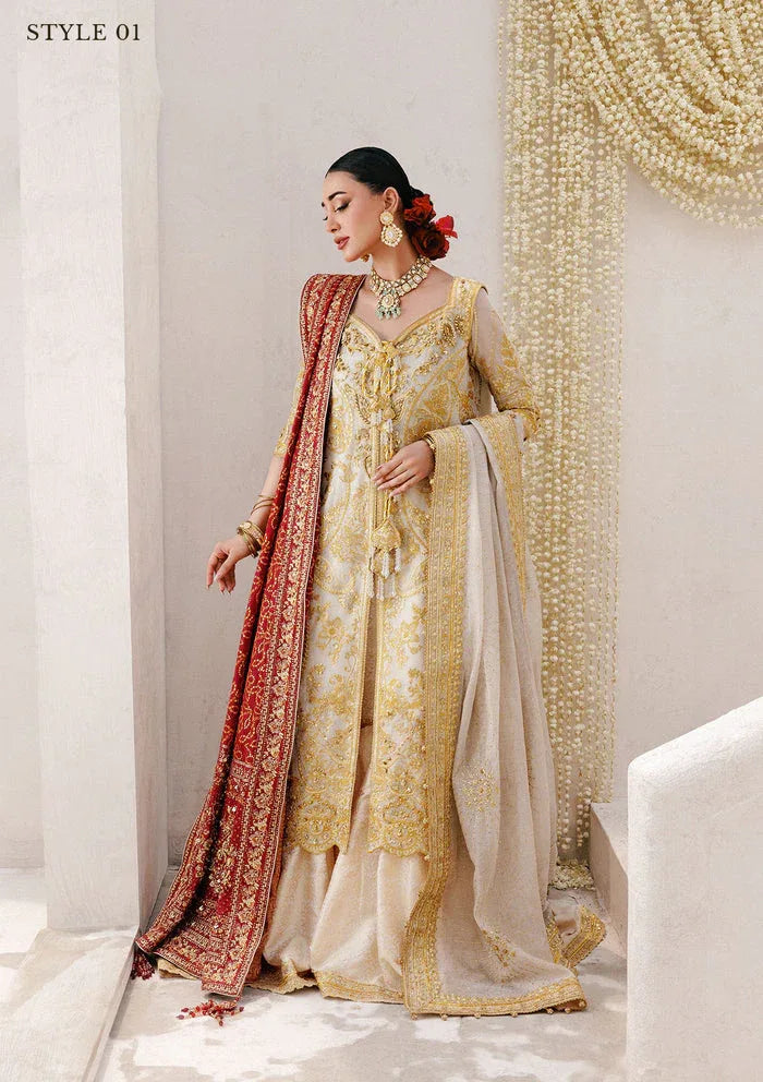 Aik Atelier | Wedding Festive 25 | WEDDING FESTIVE â'25 VOL. 2 - LOOK 03 - Aqsa Fabrics