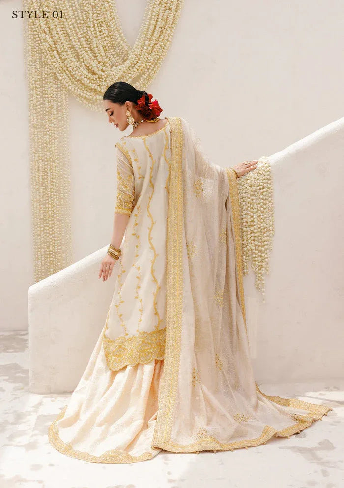 Aik Atelier | Wedding Festive 25 | WEDDING FESTIVE â'25 VOL. 2 - LOOK 03 - Aqsa Fabrics