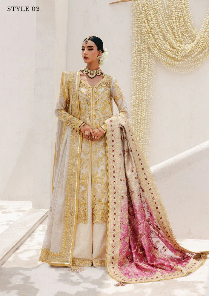 Aik Atelier | Wedding Festive 25 | WEDDING FESTIVE â'25 VOL. 2 - LOOK 03 - Aqsa Fabrics