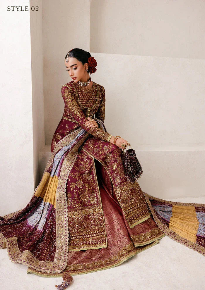 Aik Atelier | Wedding Festive 25 | WEDDING FESTIVE â'25 VOL. 2 - LOOK 04 - Aqsa Fabrics
