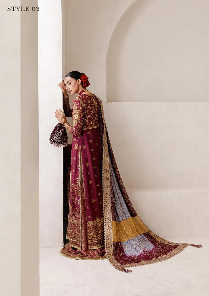Aik Atelier | Wedding Festive 25 | WEDDING FESTIVE â'25 VOL. 2 - LOOK 04 - Aqsa Fabrics
