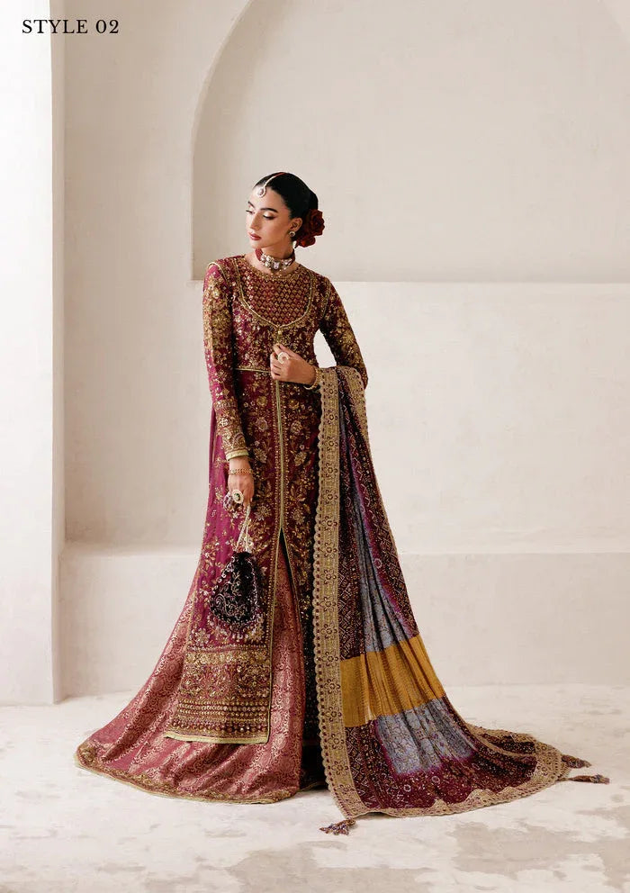 Aik Atelier | Wedding Festive 25 | WEDDING FESTIVE â'25 VOL. 2 - LOOK 04 - Aqsa Fabrics