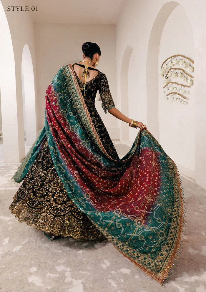 Aik Atelier | Wedding Festive 25 | WEDDING FESTIVE â'25 VOL. 2 - LOOK 05 - Aqsa Fabrics