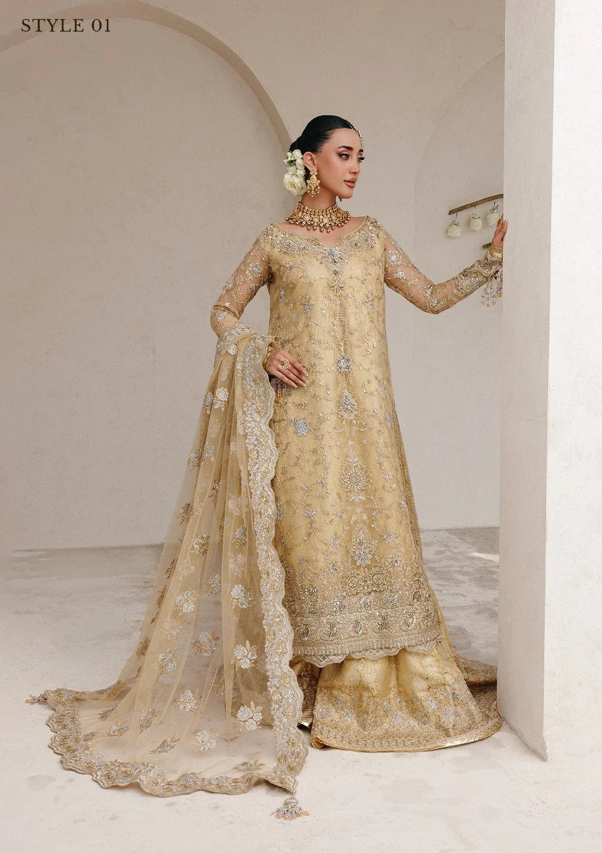 Aik Atelier | Wedding Festive 25 | WEDDING FESTIVE â'25 VOL. 2 - LOOK 06 - Aqsa Fabrics