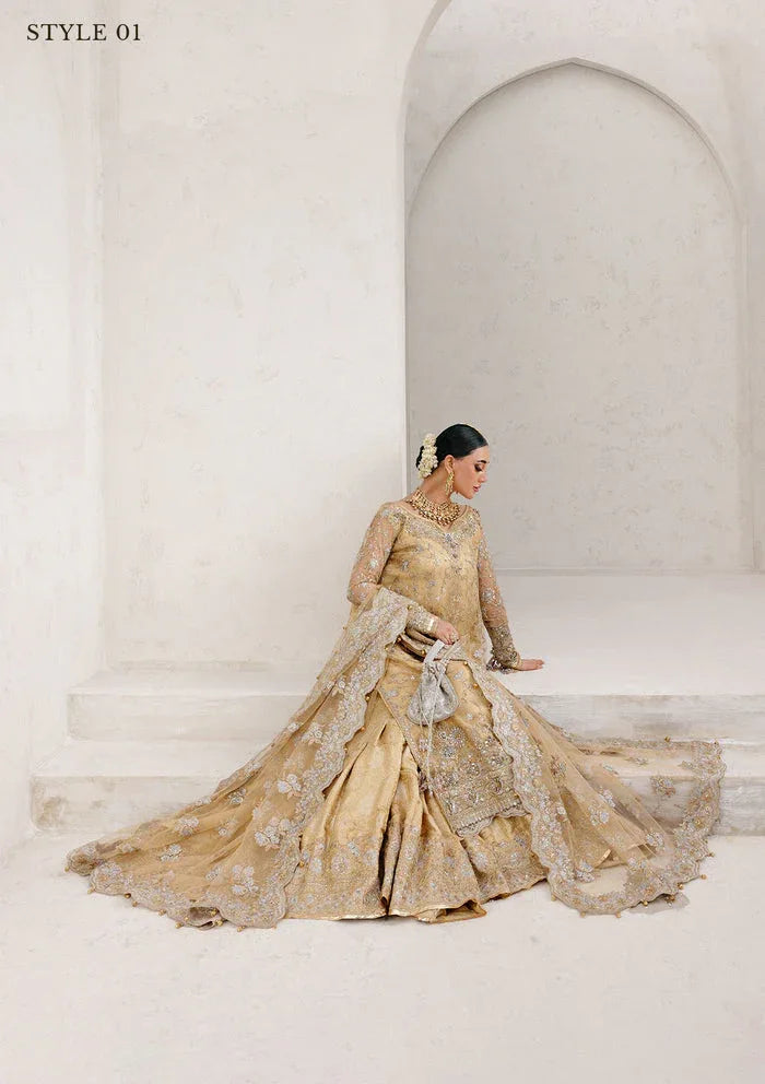 Aik Atelier | Wedding Festive 25 | WEDDING FESTIVE â'25 VOL. 2 - LOOK 06 - Aqsa Fabrics