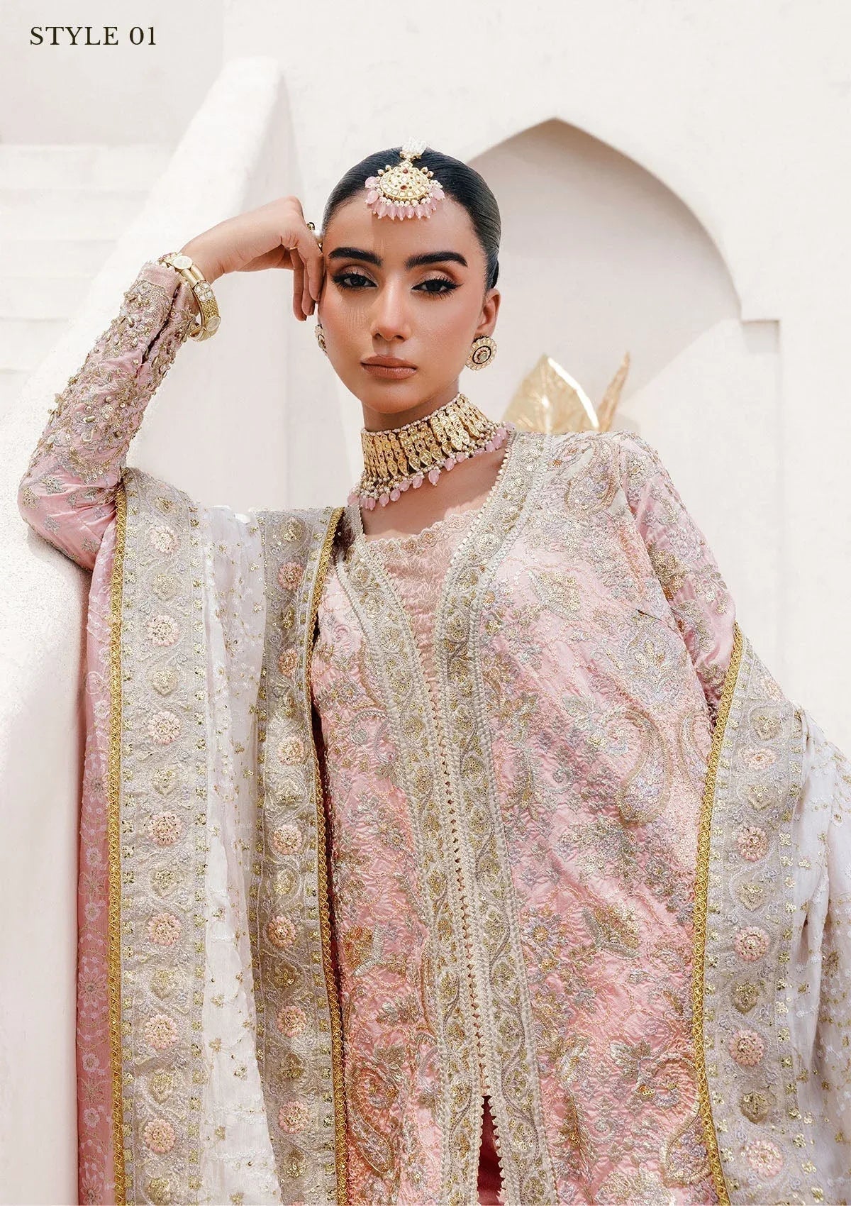 Aik Atelier | Wedding Festive 25 | WEDDING FESTIVE â'25 VOL. 2 - LOOK 07 - Aqsa Fabrics