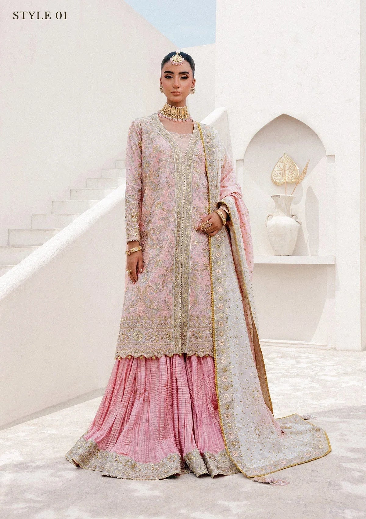 Aik Atelier | Wedding Festive 25 | WEDDING FESTIVE â'25 VOL. 2 - LOOK 07 - Aqsa Fabrics