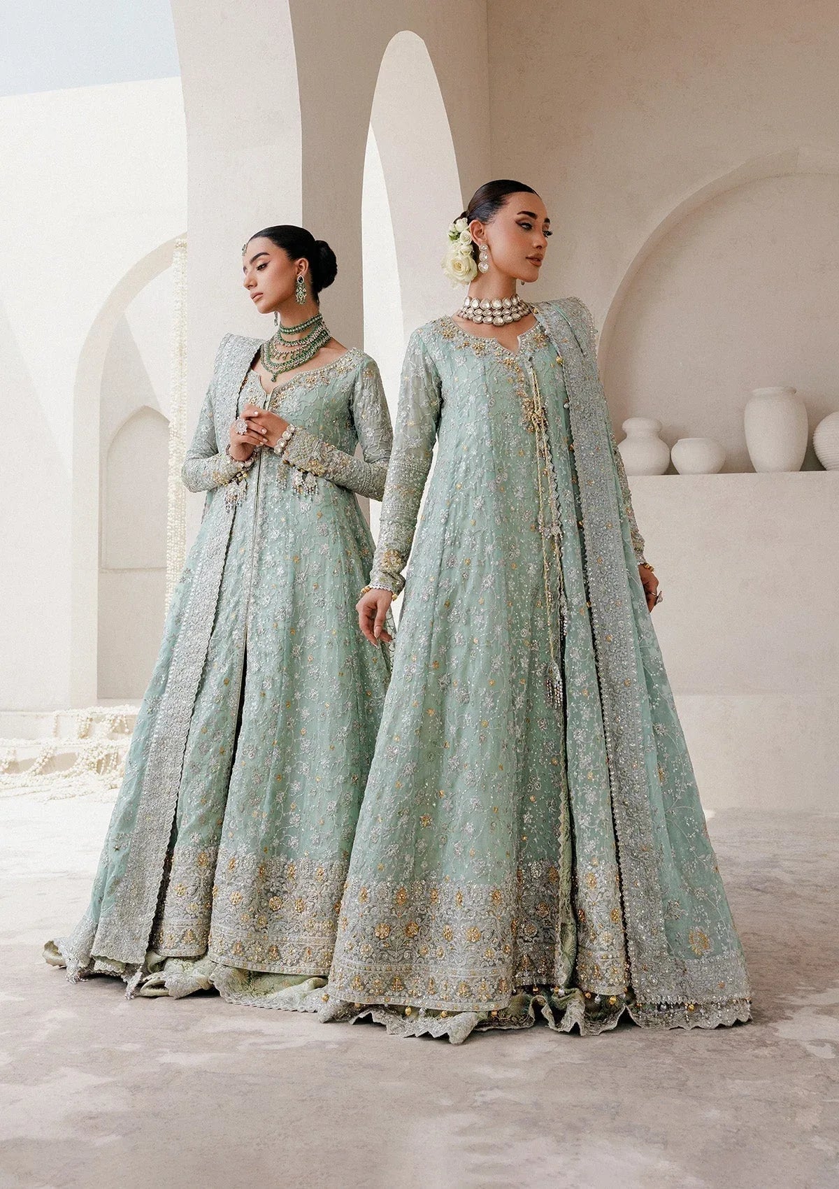 Aik Atelier | Wedding Festive 25 | WEDDING FESTIVE â'25 VOL. 2 - LOOK 08 - Aqsa Fabrics