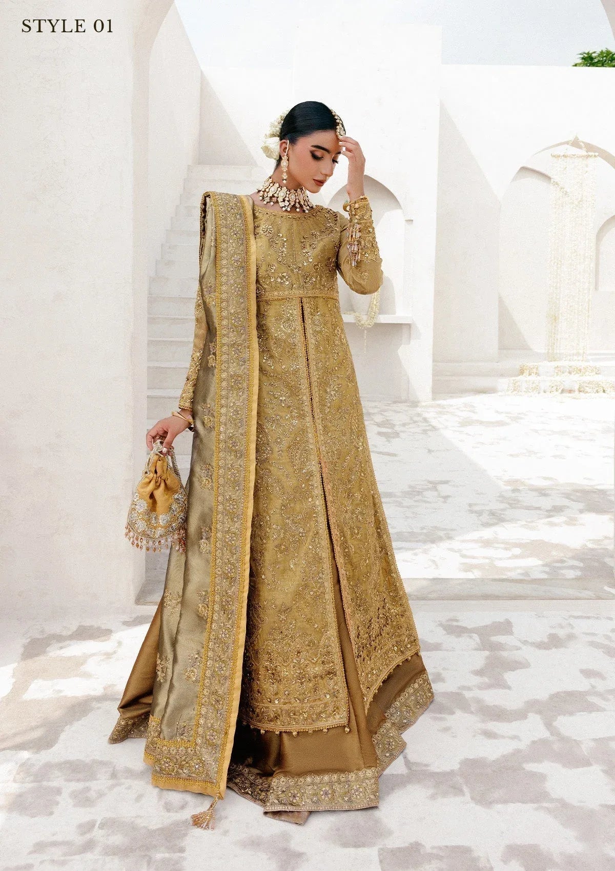 Aik Atelier | Wedding Festive 25 | WEDDING FESTIVE â'25 VOL. 2 - LOOK 10 - Aqsa Fabrics
