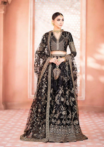 Aik Atelier | Zardozi Velvet 23 | 04 - Aqsa Fabrics