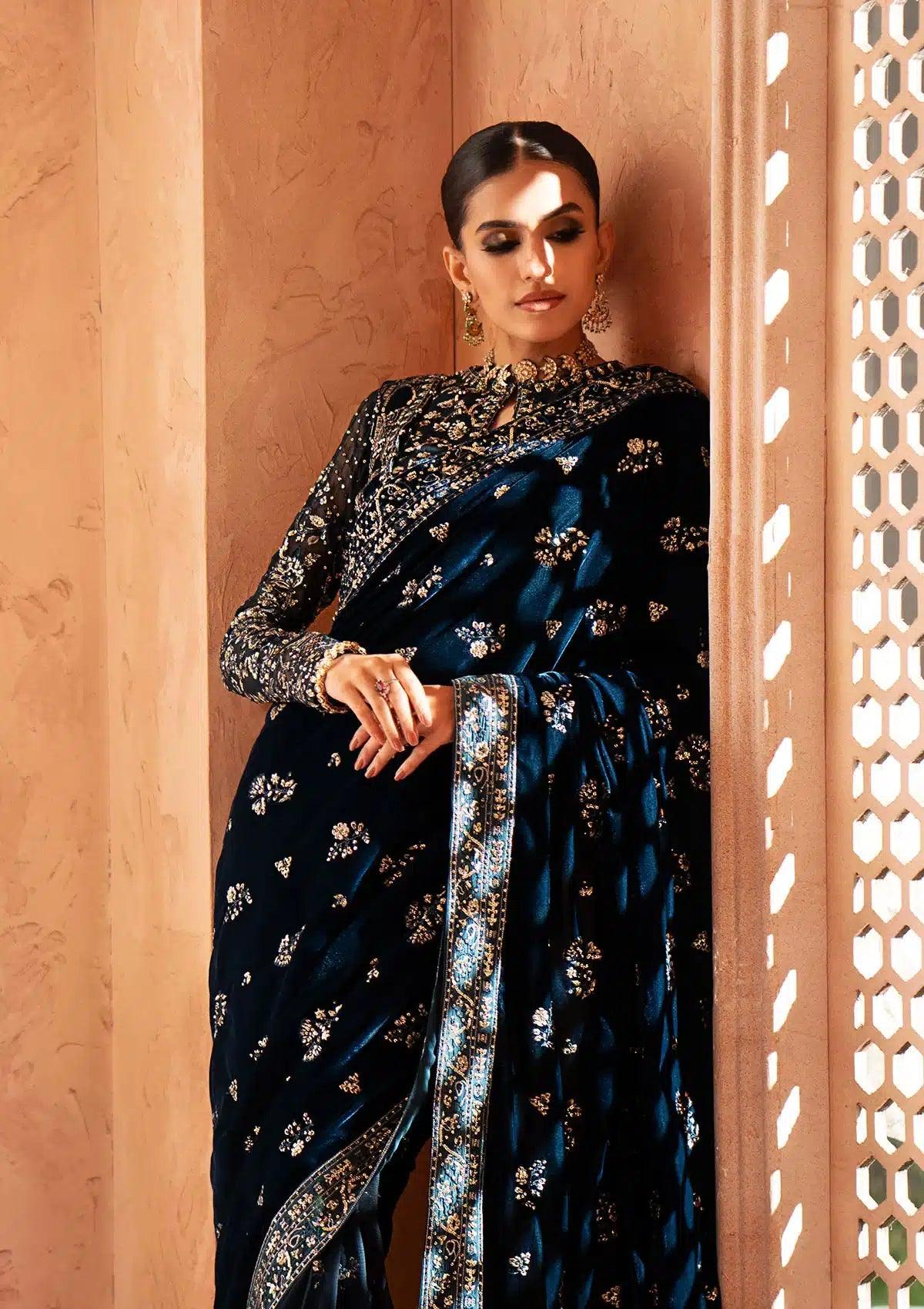 Aik Atelier | Zardozi Velvet 23 | 06 - Aqsa Fabrics