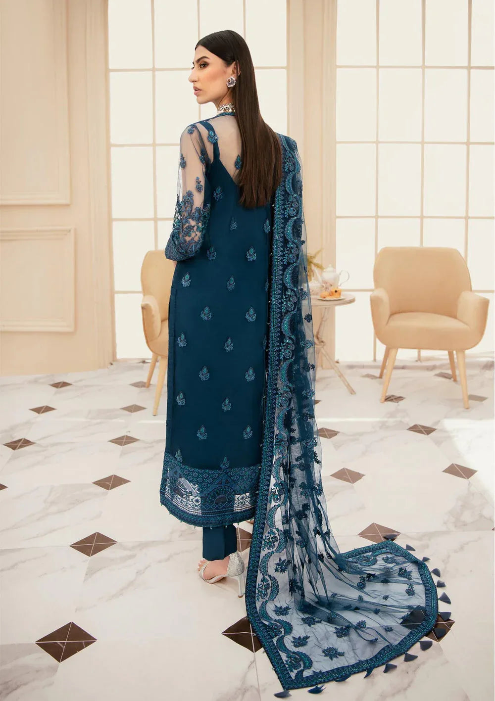 Aik Atelier | Formals Collection | LUMIERE - LOOK 07 - Aqsa Fabrics