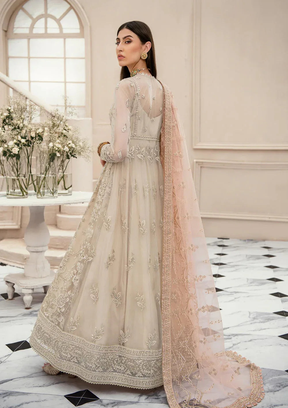 Aik Atelier | Formals Collection | LUMIERE - LOOK 09 - Aqsa Fabrics