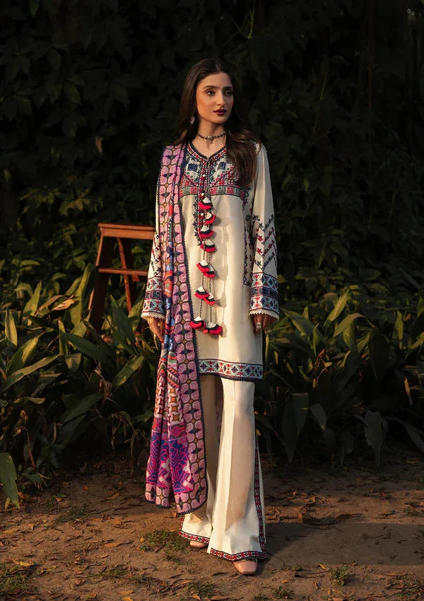Aik Atelier | Roz Karandi 25 | LOOK 01 - Aqsa Fabrics