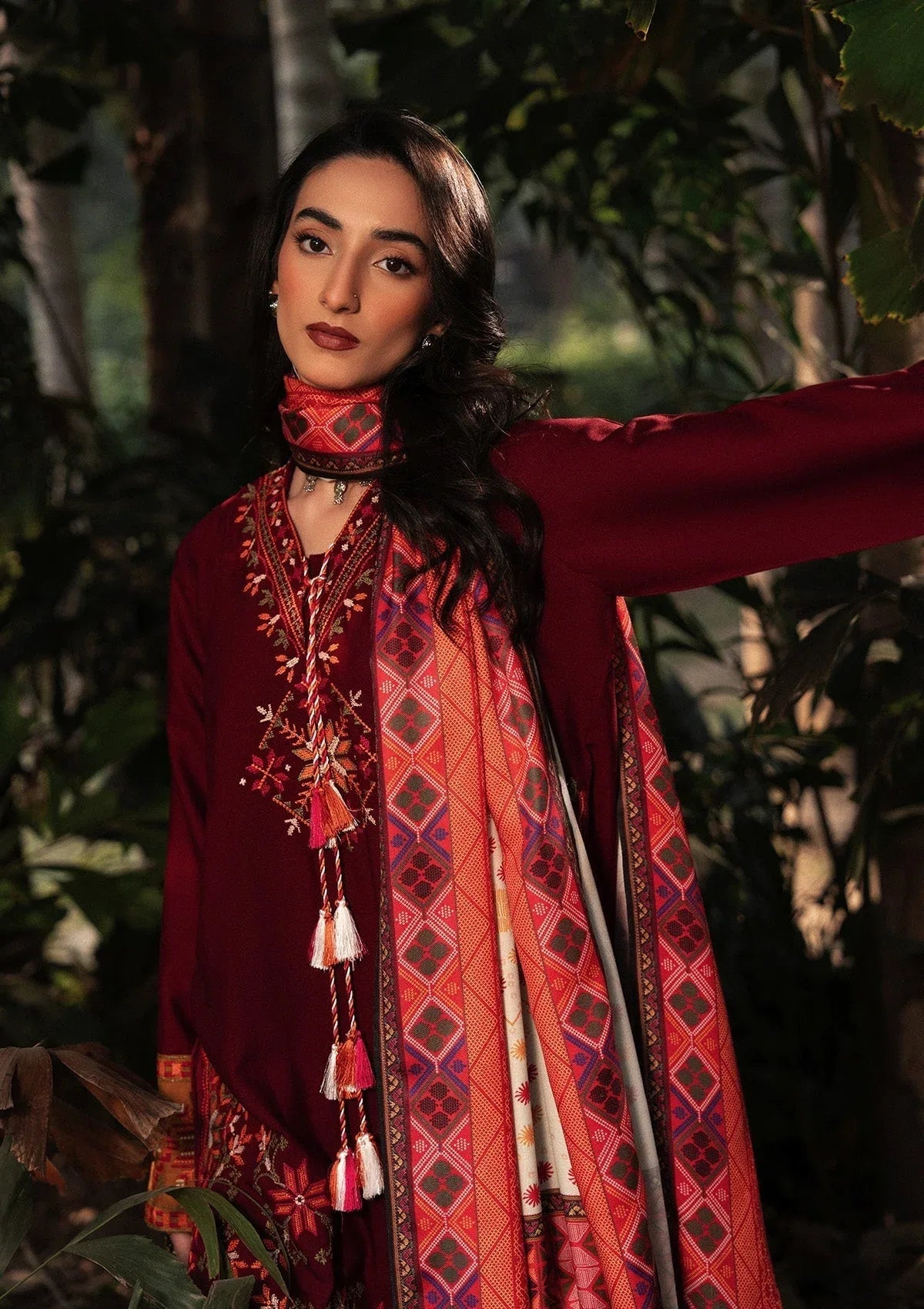 Aik Atelier | Roz Karandi 25 | LOOK 05 - Aqsa Fabrics