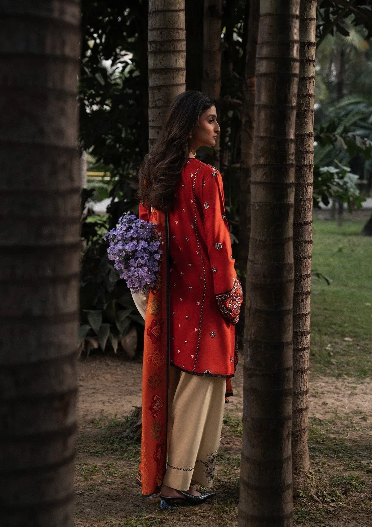 Aik Atelier | Roz Karandi 25 | LOOK 06 - Aqsa Fabrics