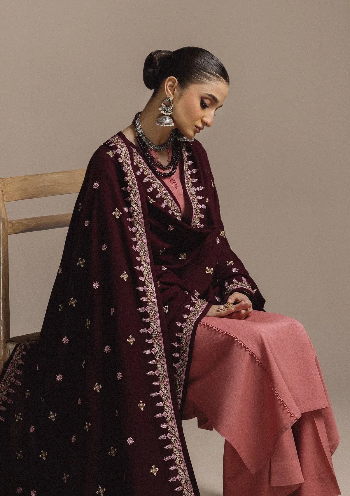 Aik Atelier | Aik Roz Karandi 25 | LOOK 03 - Aqsa Fabrics