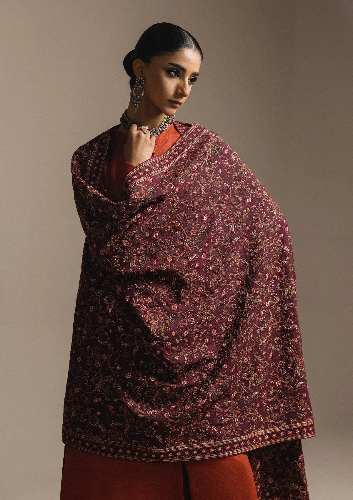 Aik Atelier | Aik Roz Karandi 25 | LOOK 04 - Aqsa Fabrics
