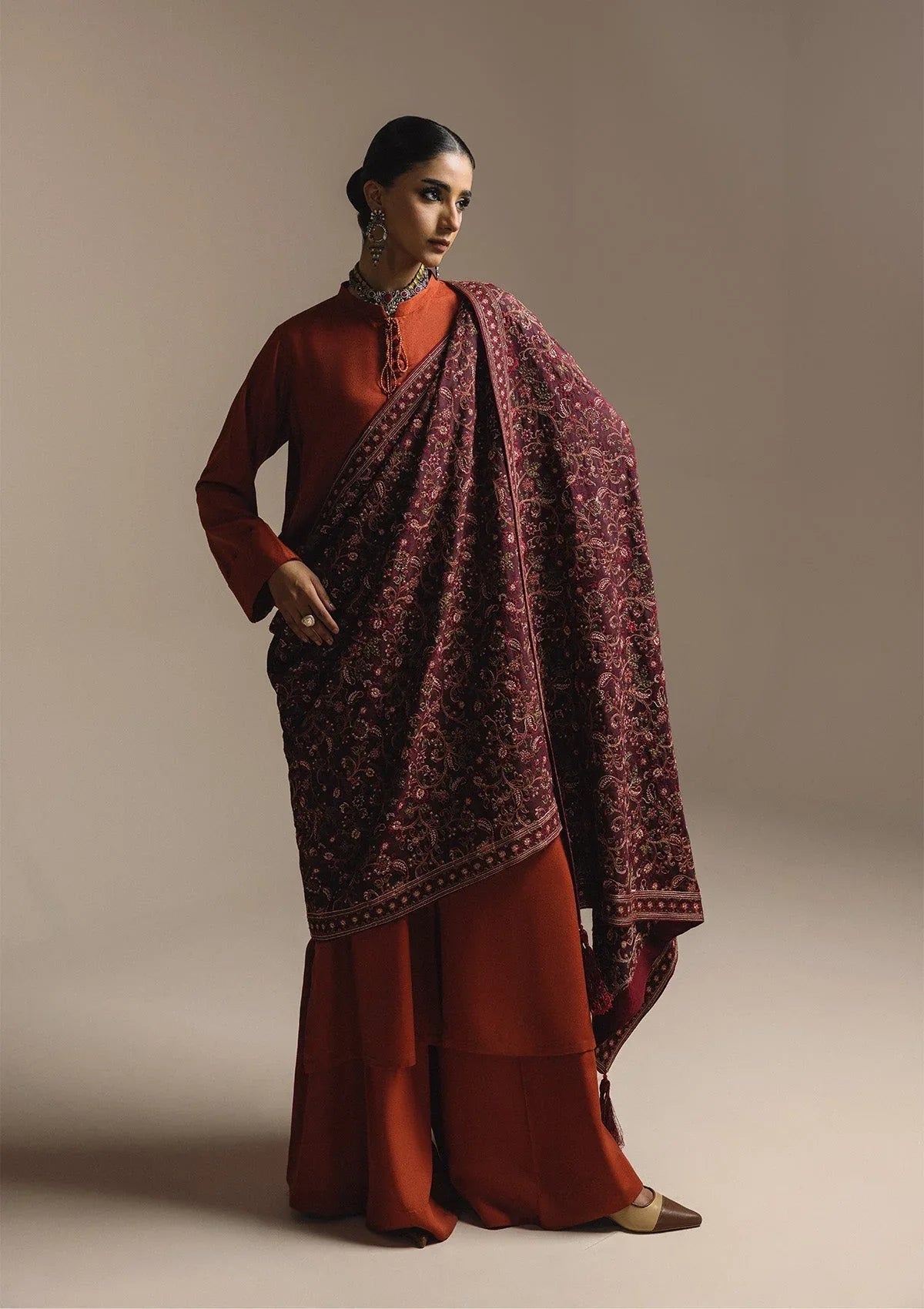 Aik Atelier | Aik Roz Karandi 25 | LOOK 04 - Aqsa Fabrics