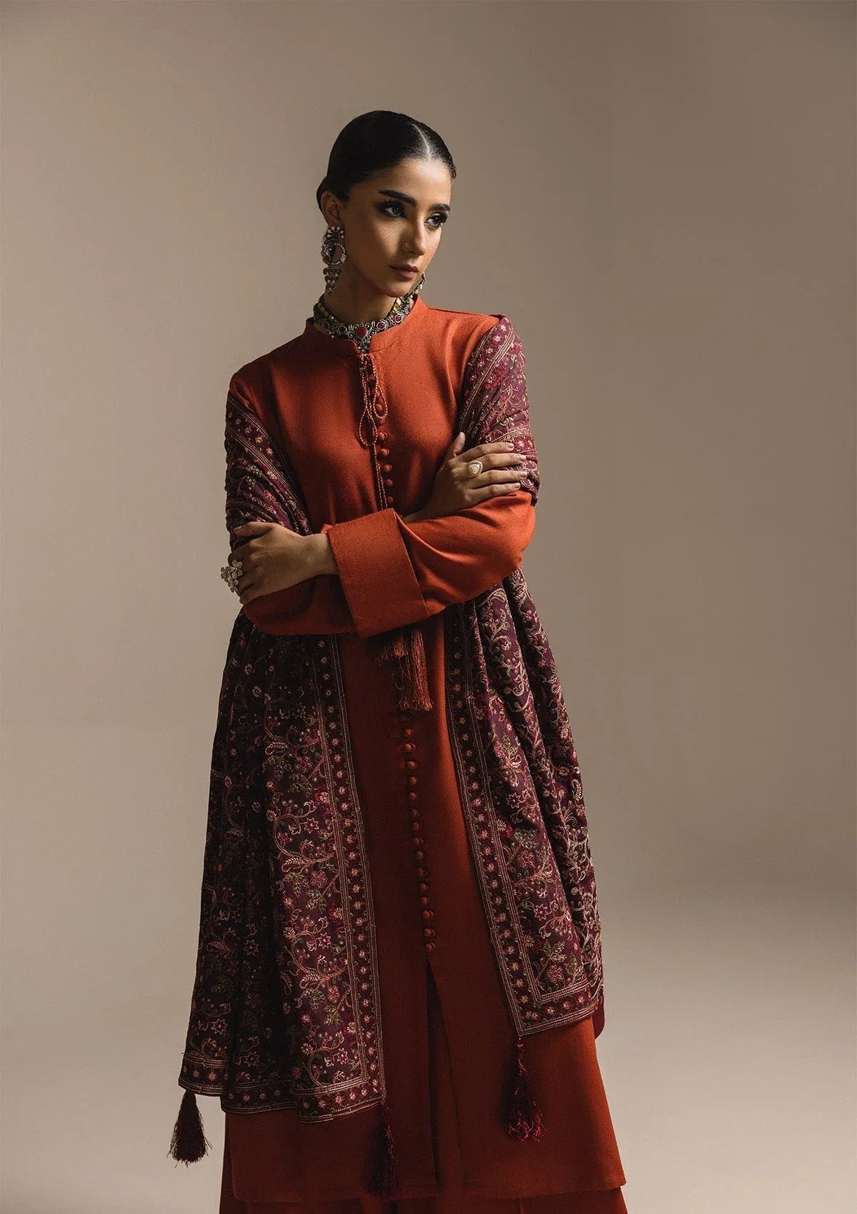 Aik Atelier | Aik Roz Karandi 25 | LOOK 04 - Aqsa Fabrics