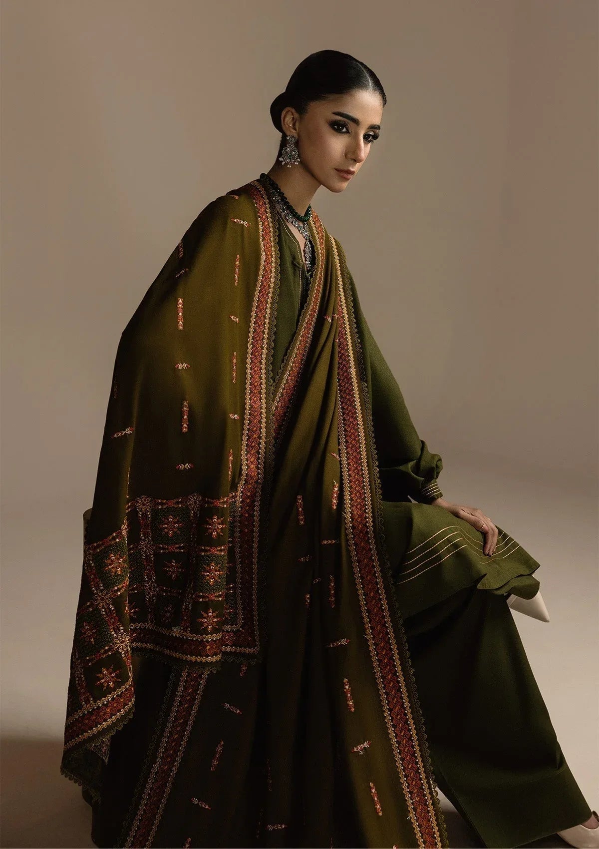 Aik Atelier | Aik Roz Karandi 25 | LOOK 05 - Aqsa Fabrics