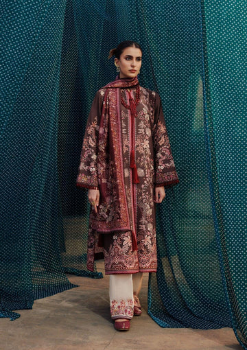 Aik Atelier | Roz Khaddar | AIK ROZ '25 D2 - LOOK 05 - Aqsa Fabrics