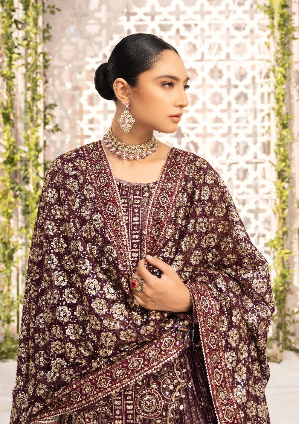 Aik Atelier | Formals Vol-1 24 | LOOK 04 - Aqsa Fabrics