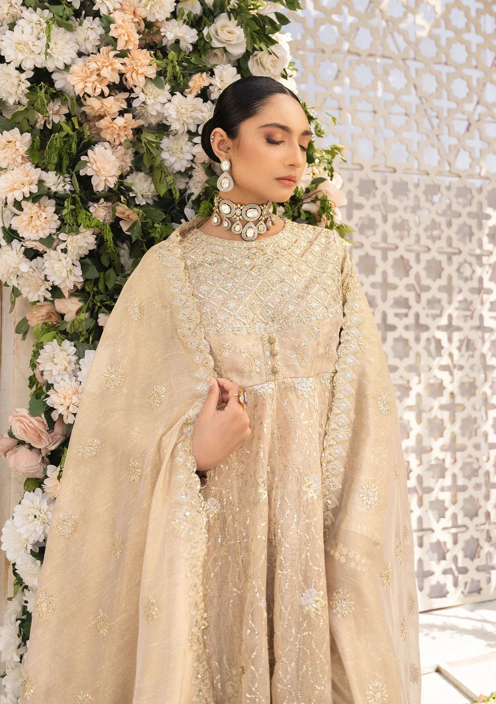 Aik Atelier | Formals Vol-1 24 | LOOK 06 - Aqsa Fabrics