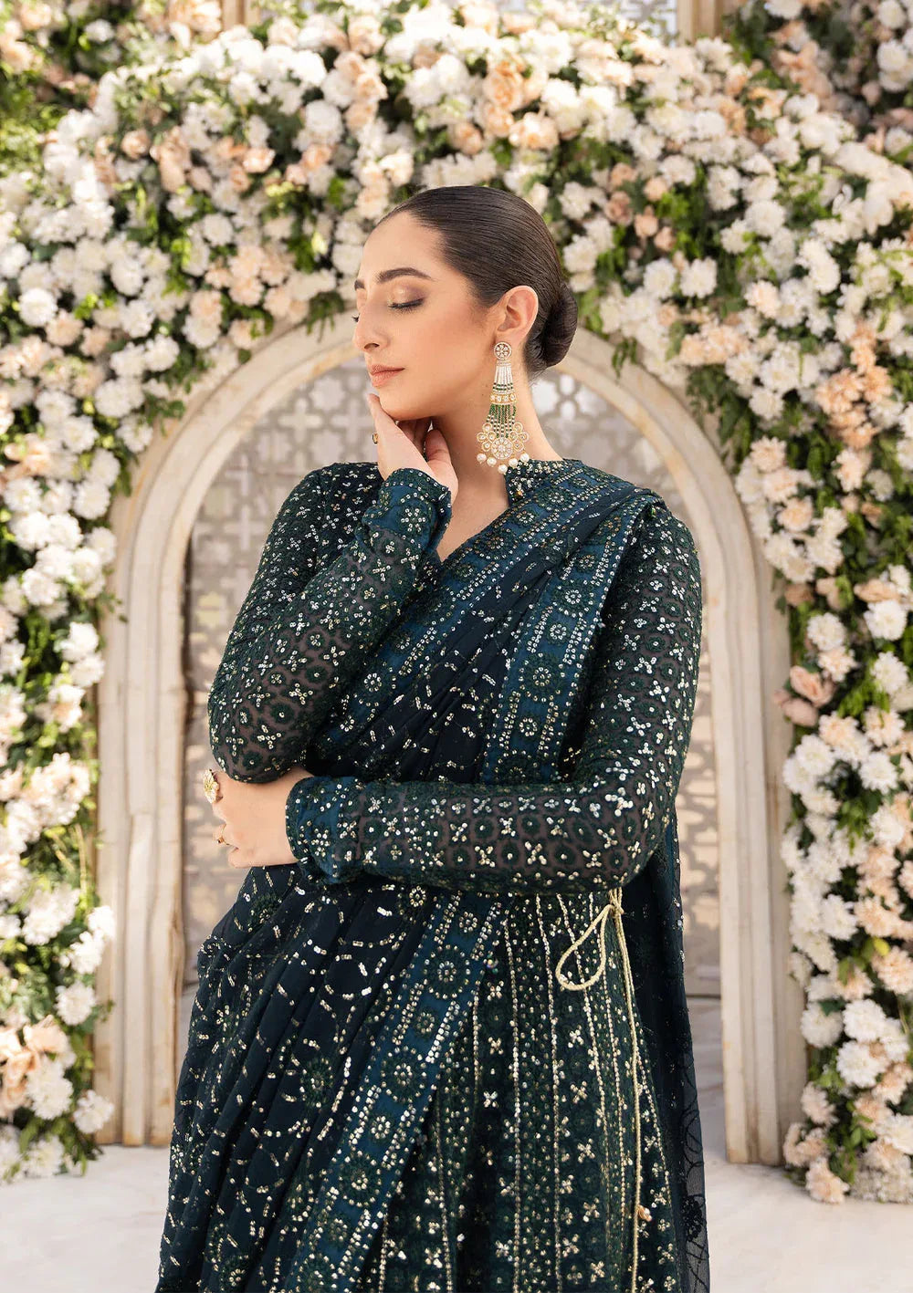 Aik Atelier | Formals Vol-1 24 | LOOK 01 - Aqsa Fabrics