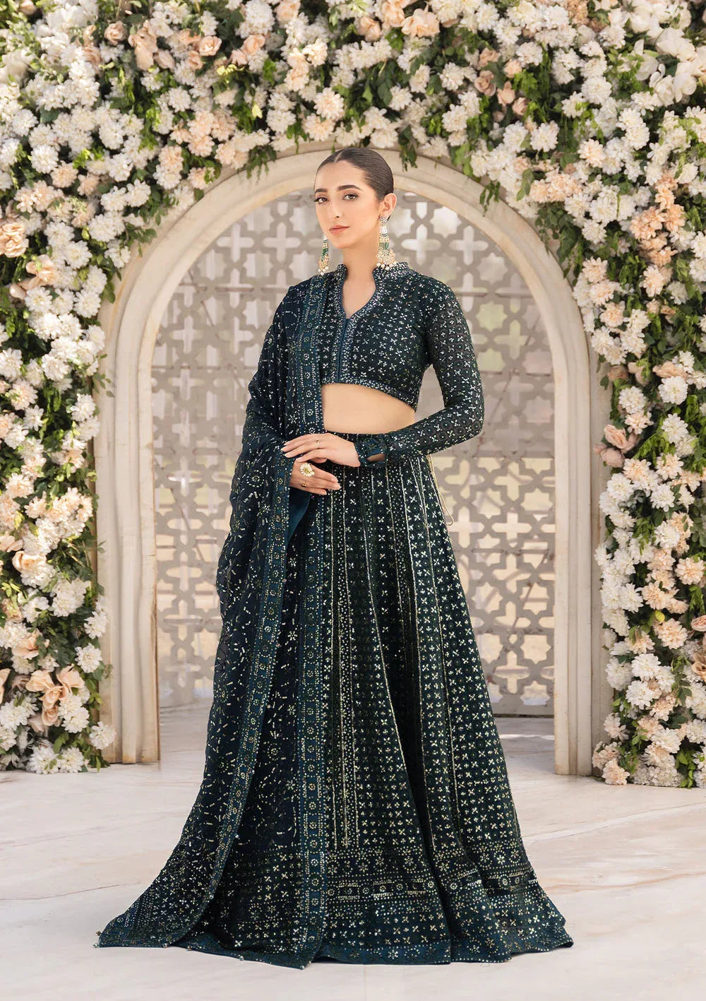 Aik Atelier | Formals Vol-1 24 | LOOK 01 - Aqsa Fabrics