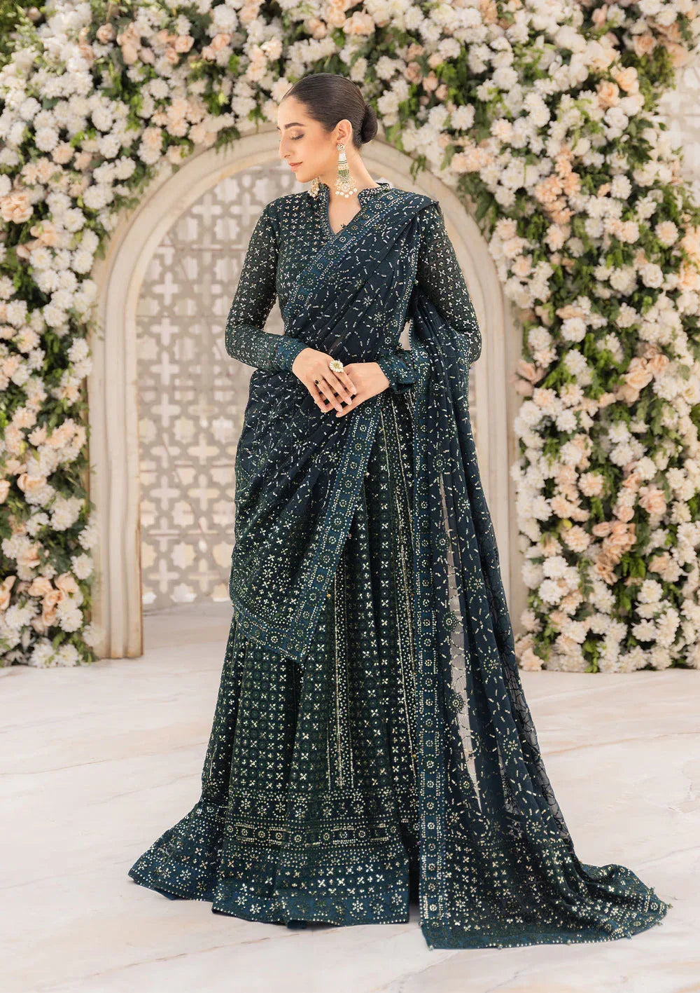 Aik Atelier | Formals Vol-1 24 | LOOK 01 - Aqsa Fabrics