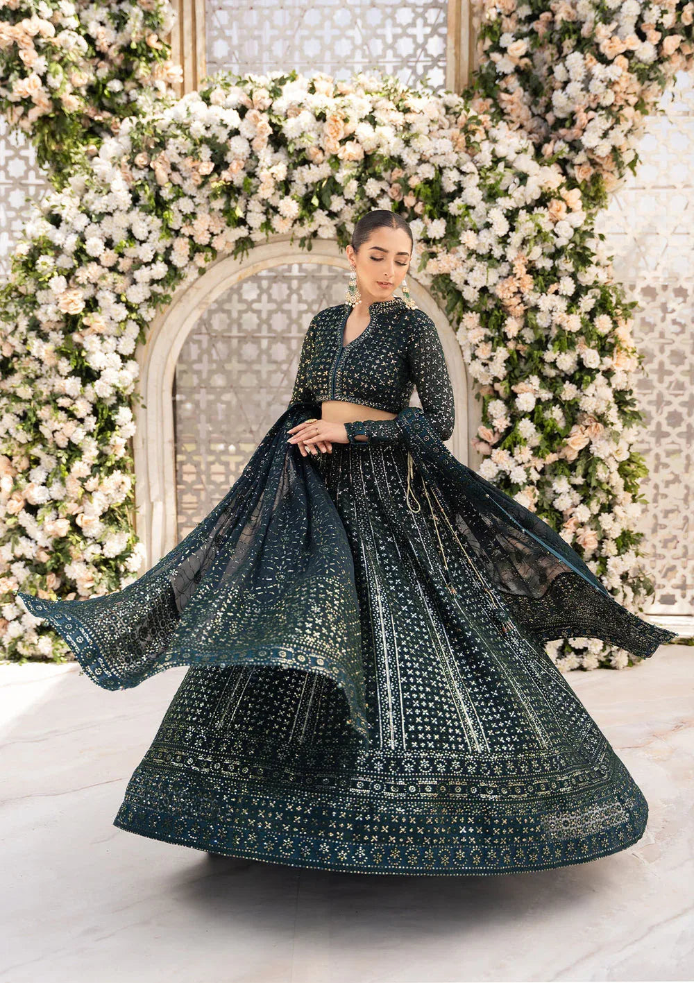 Aik Atelier | Formals Vol-1 24 | LOOK 01 - Aqsa Fabrics