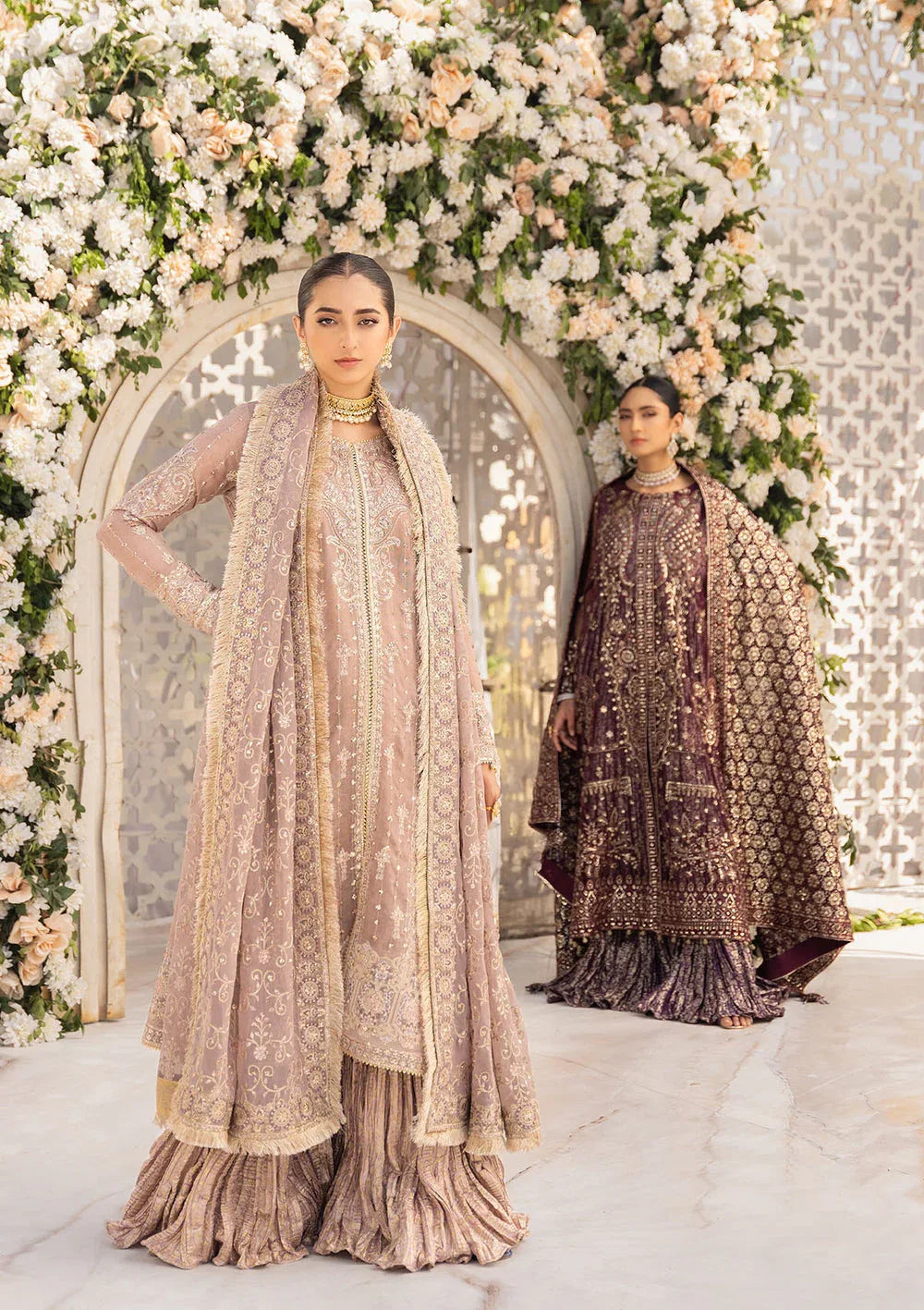Aik Atelier | Formals Vol-1 24 | LOOK 02 - Aqsa Fabrics