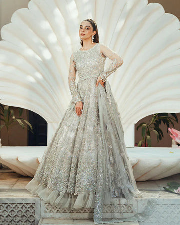 Ain | Naulakha Wedding Festive 24 | AR-138 CRYSTAL - Aqsa Fabrics