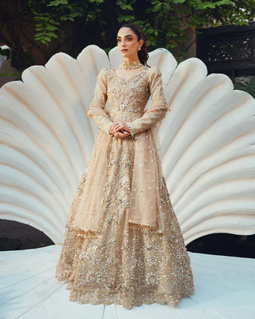 Ain | Naulakha Wedding Festive 24 |  AR-144 SHELL - Aqsa Fabrics