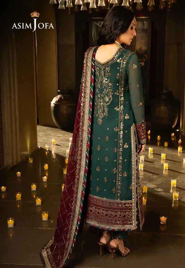 Asim Jofa | Velvet Festive 23 | AJVF-09 - Aqsa Fabrics