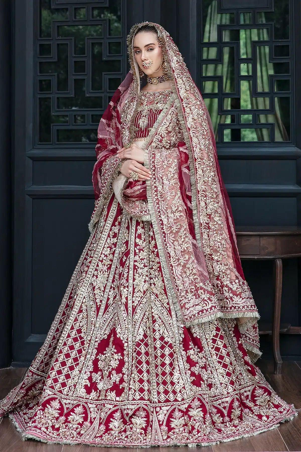 AJR Couture | Bridal Couture23 | Marigold - Aqsa Fabrics
