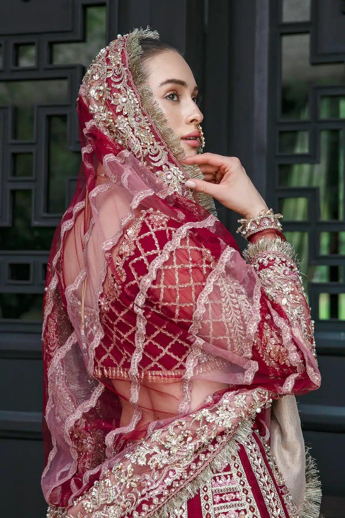 AJR Couture | Bridal Couture23 | Marigold - Aqsa Fabrics