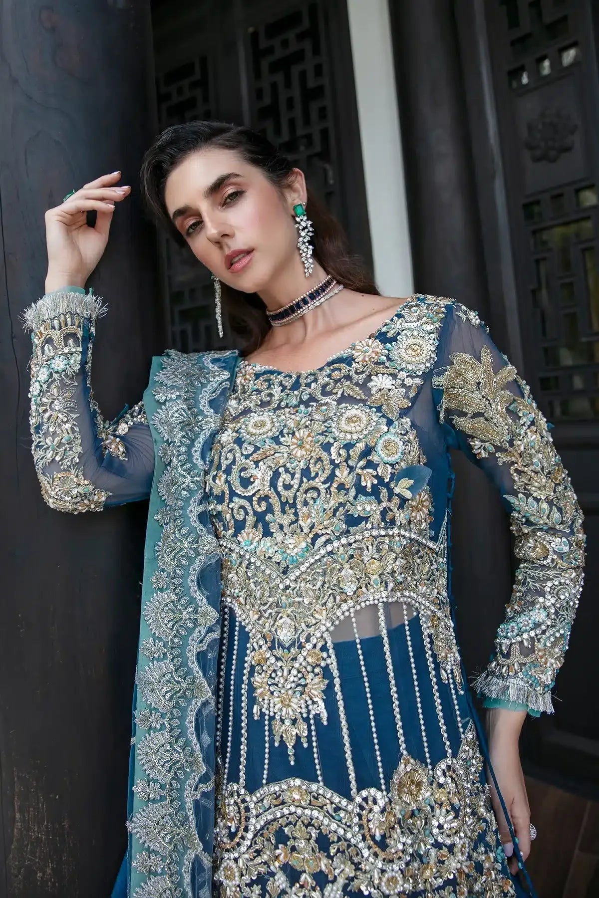 AJR Couture | Bridal Couture23 | Aquiline - Aqsa Fabrics