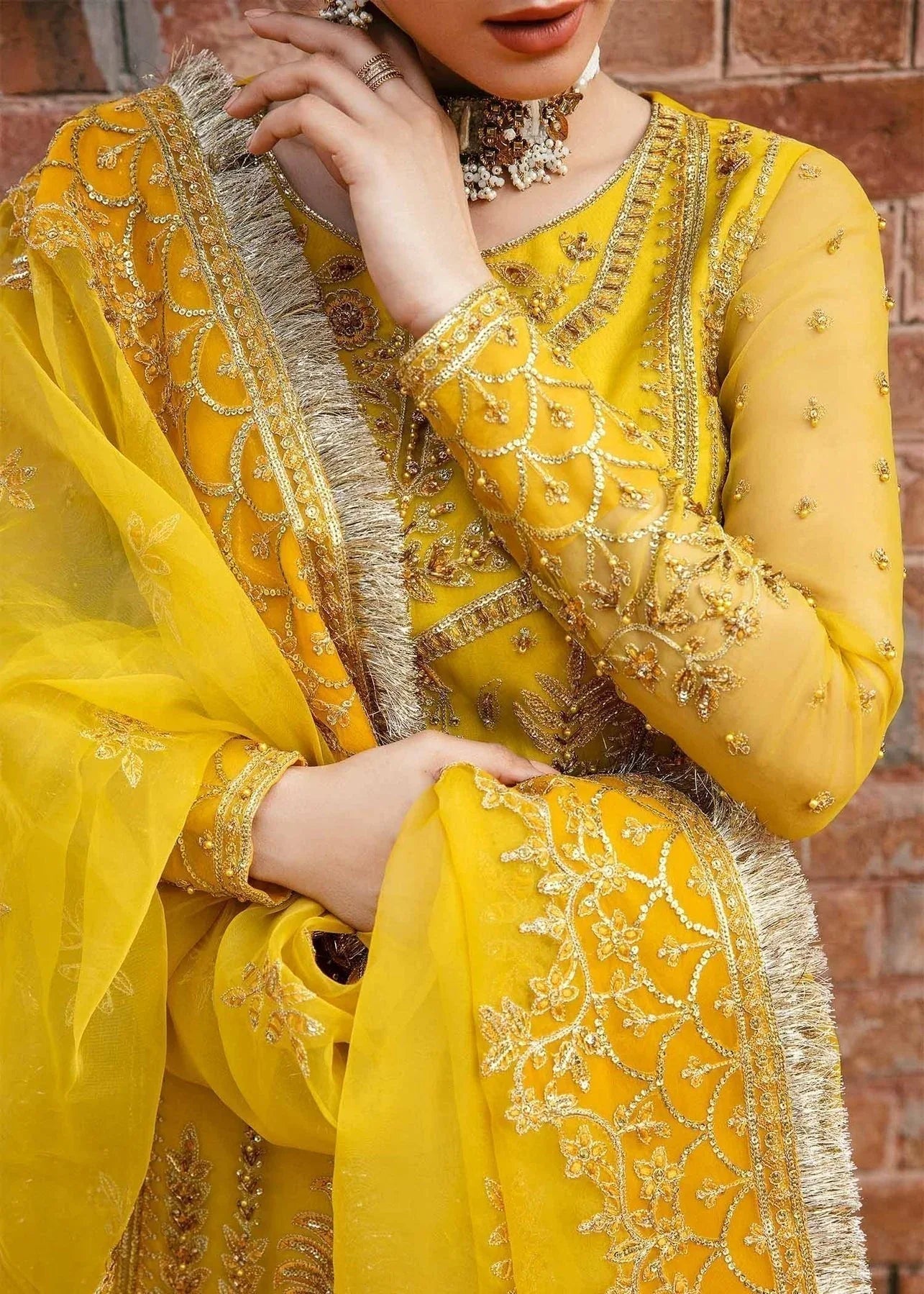 Akbar Aslam | Wedding Formals | CAILIN - Aqsa Fabrics