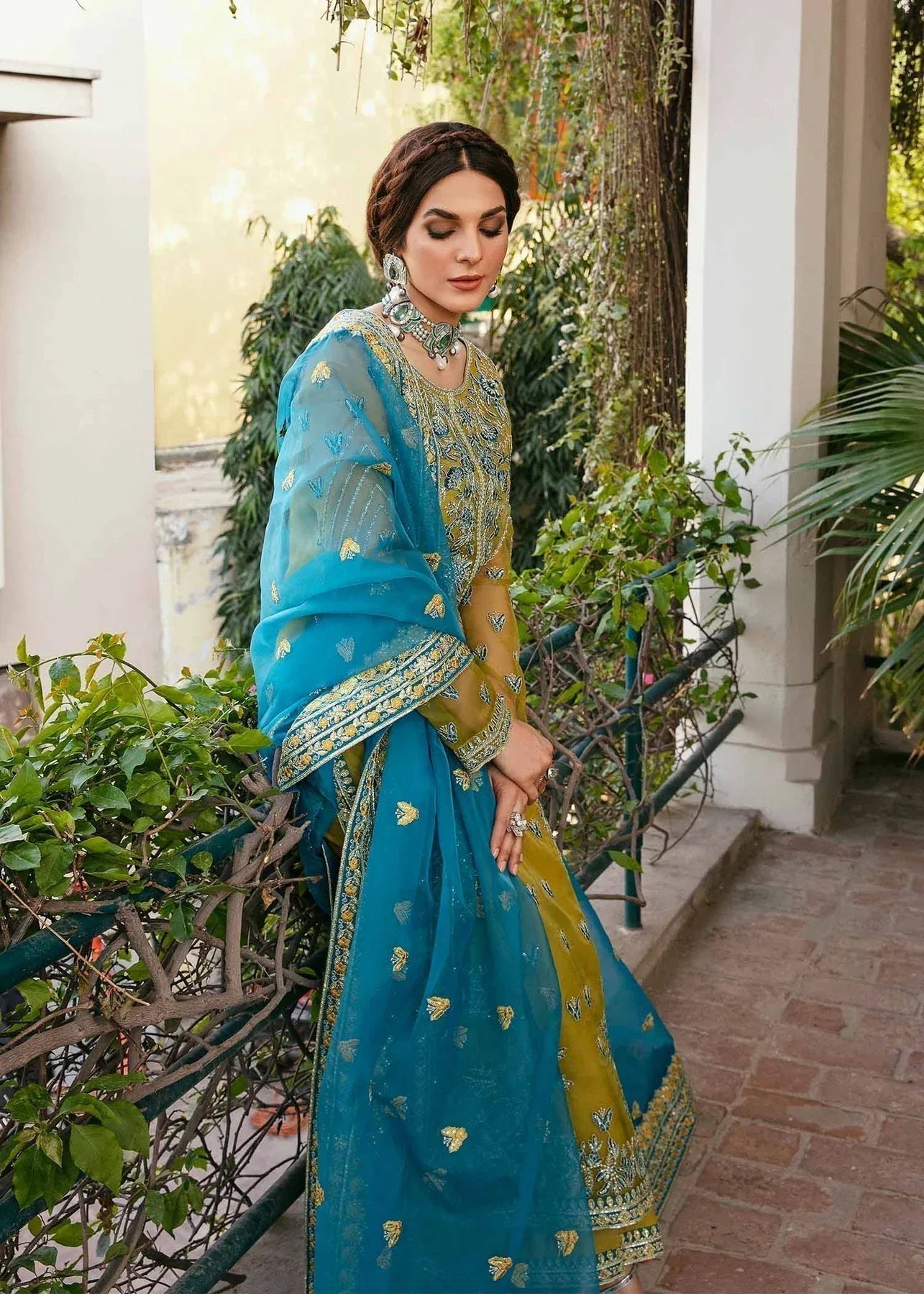 Akbar Aslam | Wedding Formals | DAVINA - Aqsa Fabrics