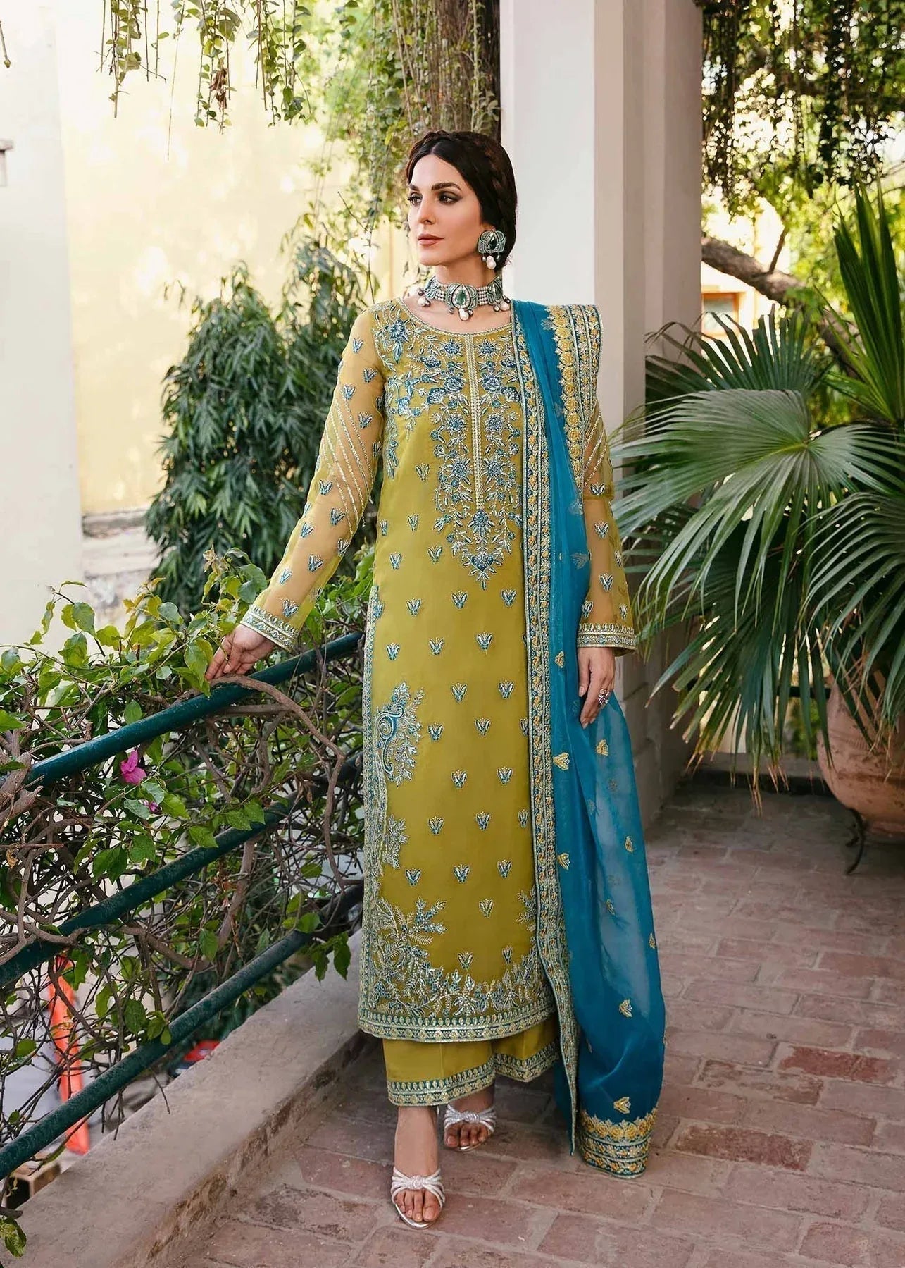 Akbar Aslam | Wedding Formals | DAVINA - Aqsa Fabrics