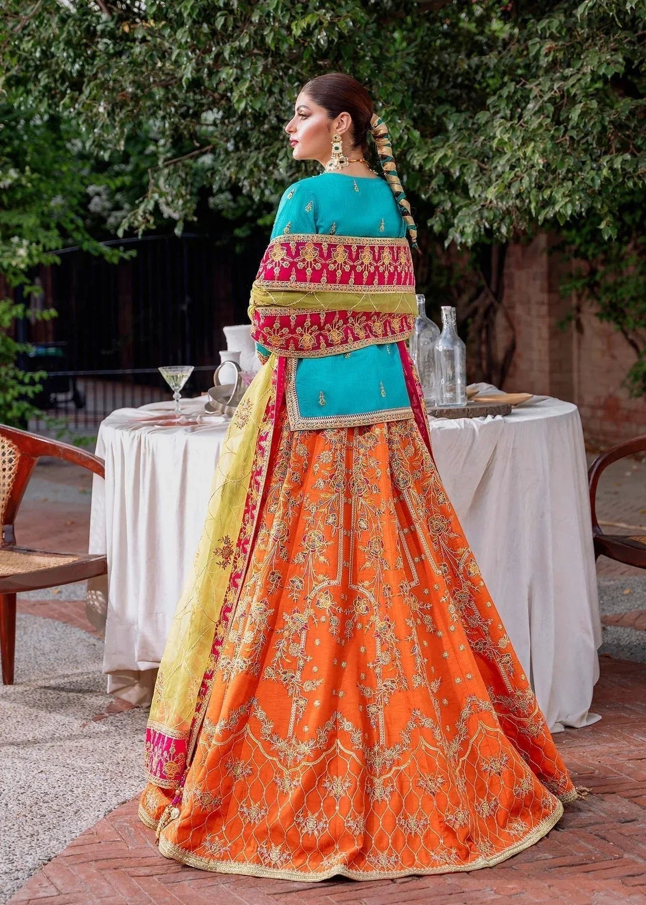 Akbar Aslam | Wedding Formals | MAAHRU - Aqsa Fabrics