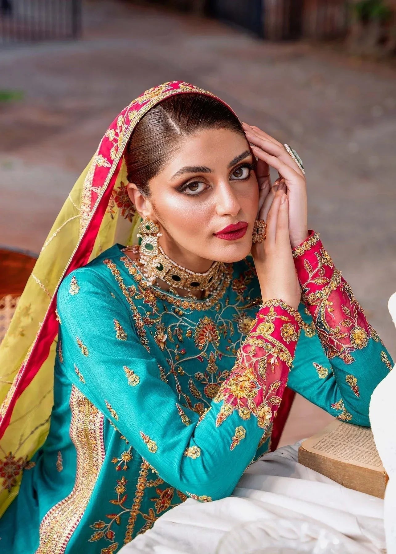 Akbar Aslam | Wedding Formals | MAAHRU - Aqsa Fabrics