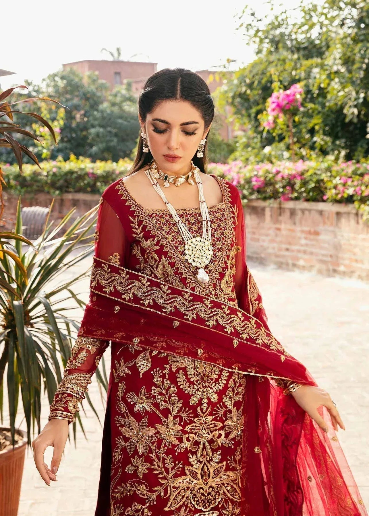 Akbar Aslam | Wedding Formals | OMAIRA - Aqsa Fabrics